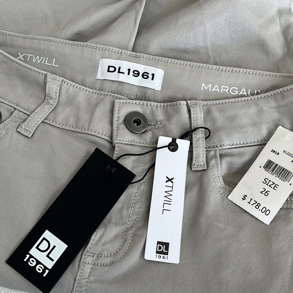 DL1961 Margaux Instasculpt Ankle Skinny Size 26 In Pumice NWT - Picture 5 of 9